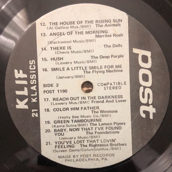 KLIF 21 Klassics 21 Vinyl Lp - Picture 5 of 7